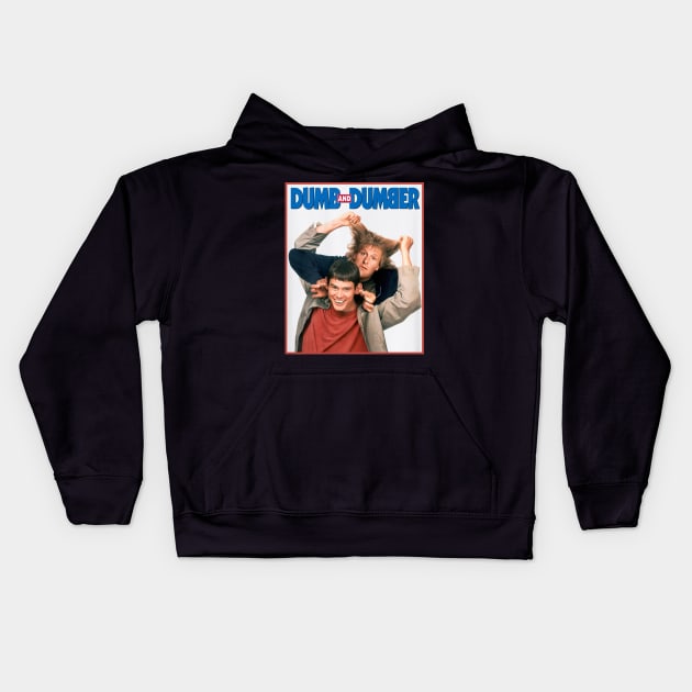 Dumb and dumber Kids Hoodie by gulymaiden